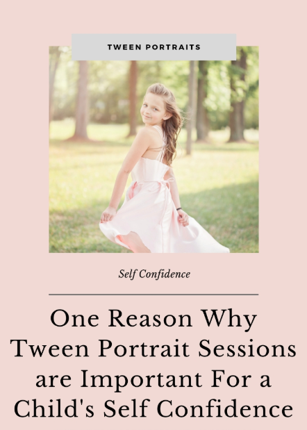Natchitoches La Photographer Wendy Robinette explains why Tween Portrait Sessions are important for a child's self confidence.