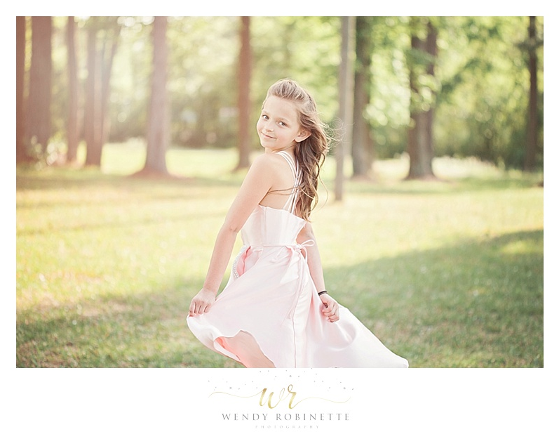 Natchitoches La Photographer Wendy Robinette explains why Tween Portrait Sessions are important for a child's self confidence.
