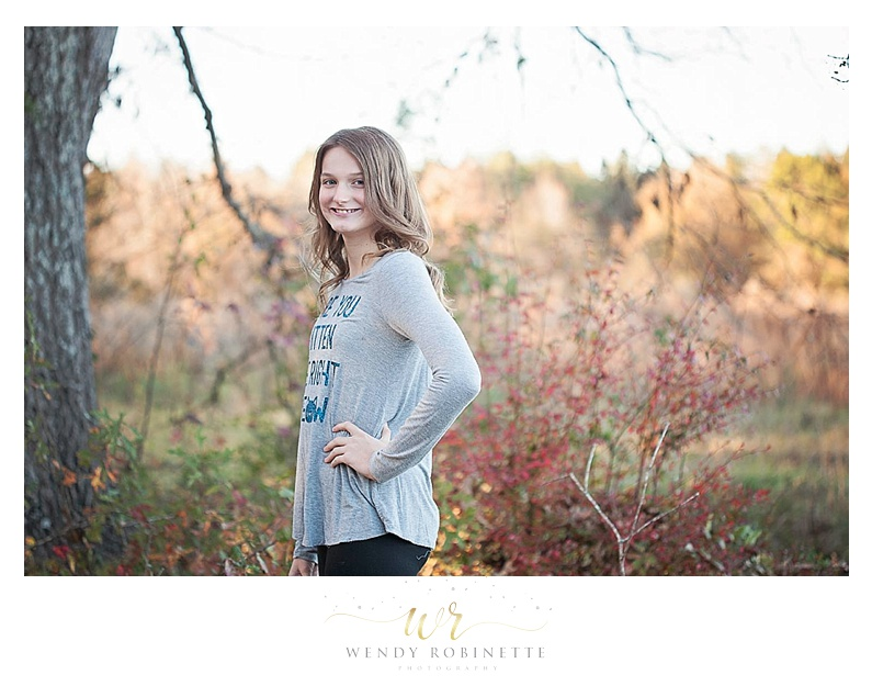 Natchitoches La Photographer Wendy Robinette explains why Tween Portrait Sessions are important for a child's self confidence.