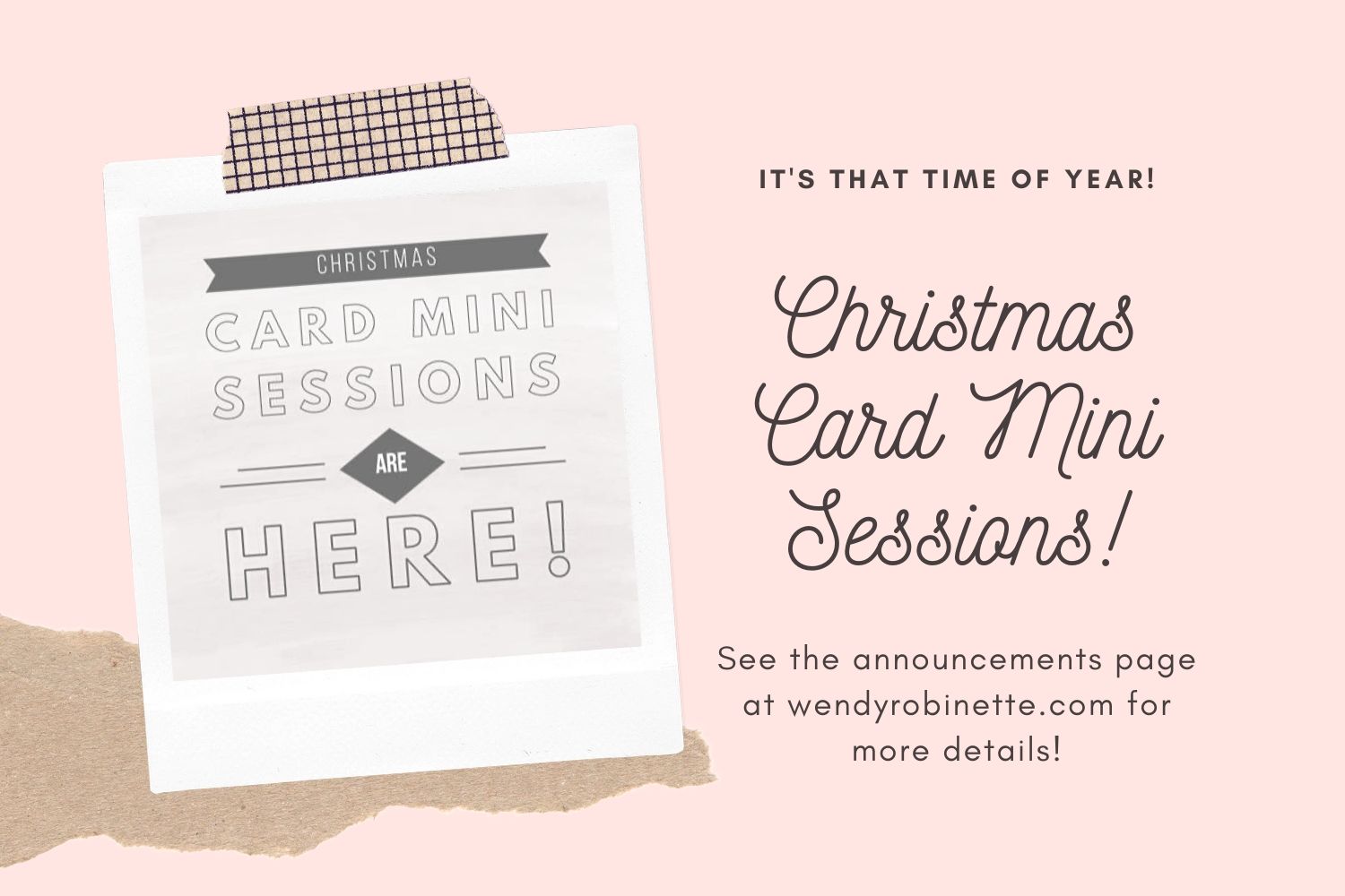 Christmas Card Mini Sessions in Natchitoches, La and Coushatta, La.