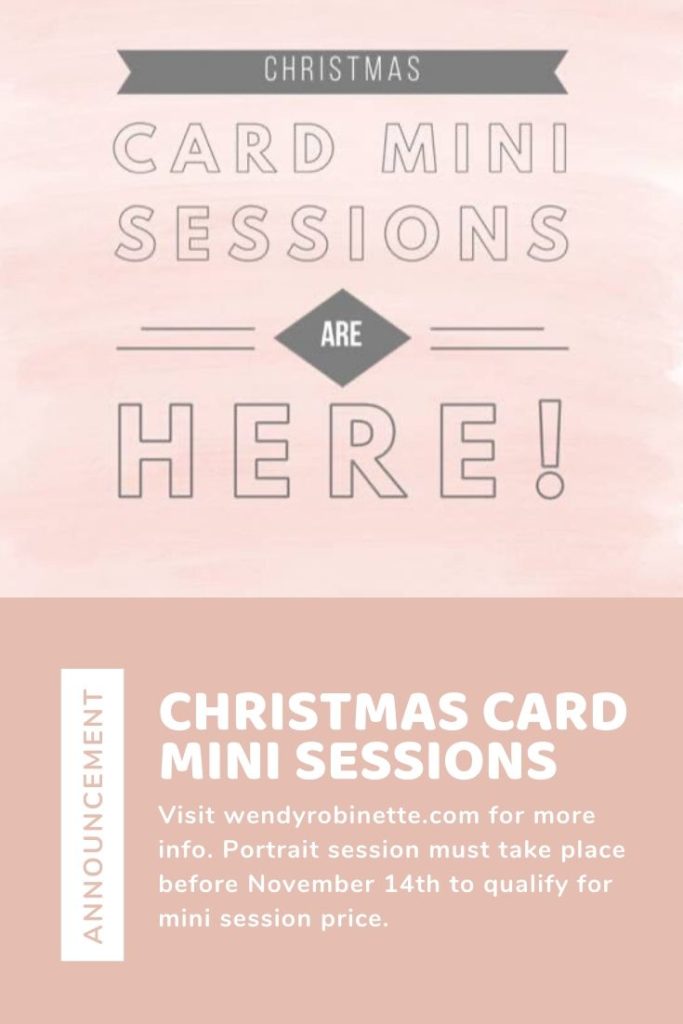 Christmas Card Mini Sessions in Natchitoches, La and Coushatta, La.