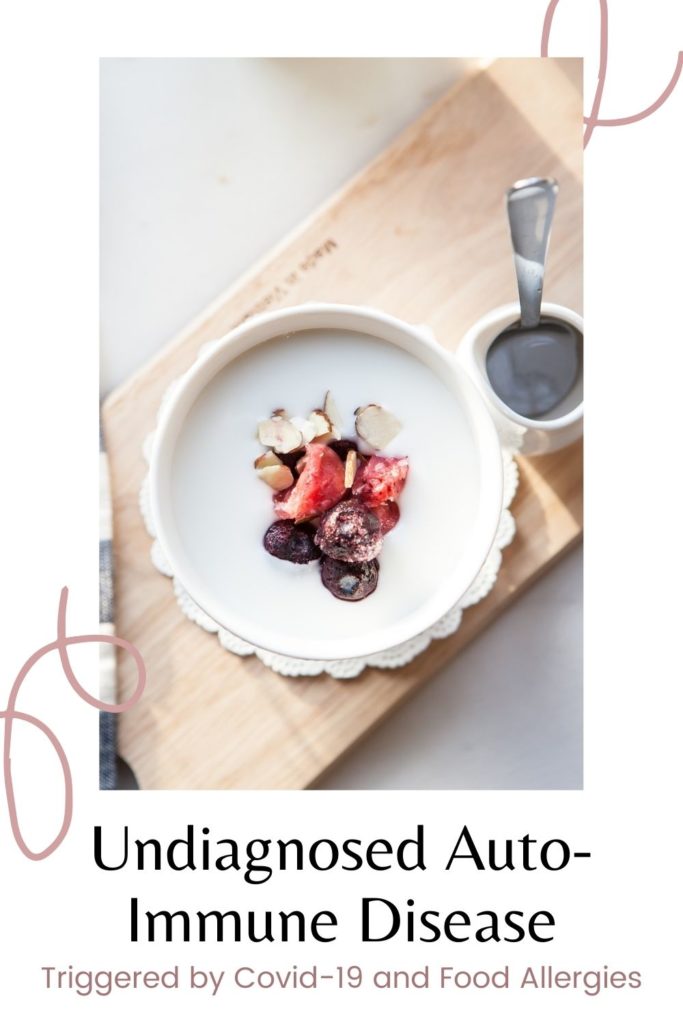 Undiagnosed Auto-Immune Disease triggered by Covid and food allergies.