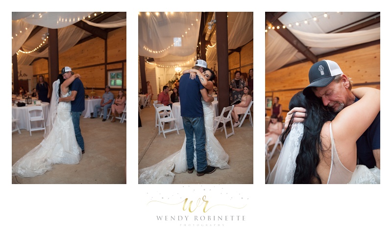 Harley and Trey’s wedding at the wedding barn in Coushatta Louisiana