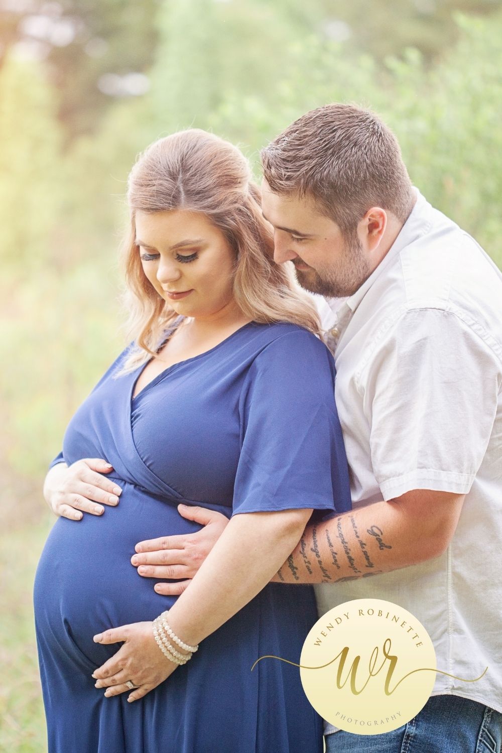 maternity session in Natchitoches Parish