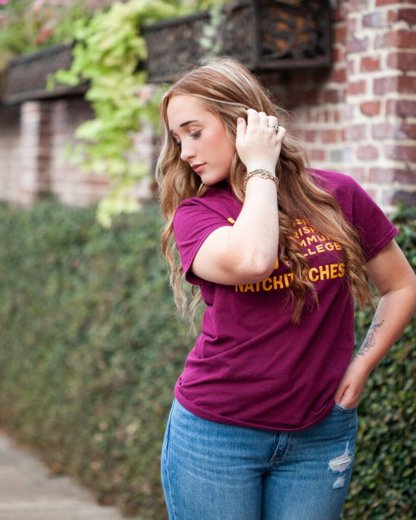 Senior Portraits in Natchitoches Louisiana